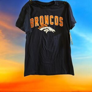 NFL Denver Broncos Blue Women's Tshirt